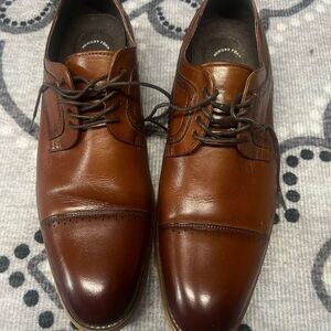 Brown Leather Men's Dress Shoes. Stacy Adams size 11